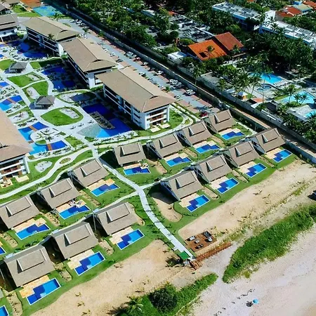 Flat Terreo Beira-Mar No Resort Cupe Beach Living Em Porto De Galinhas-2