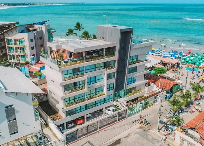 Flat a beira mar Porto de Galinhas pé na areia